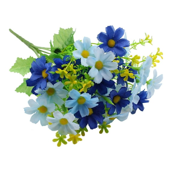 Tswift Artificial Flowers for Outdoors Indoor Artificial Faux 1Pcs Daisy Wildflowers Decor Outside Garden Silk Artificial Flowers on Sale