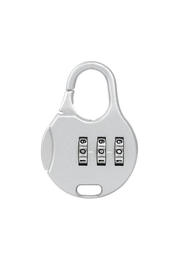 Clearance! Combination lock 108 silver, make of Metal, 2.76 X 1.97 INCH, Multi-color