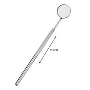 Tswift Clearance, Dental Mirror Household Oral Care Tools Can Prevent Foggy Dental Mirror Dental Checker Silver
