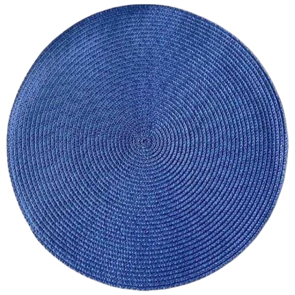 Tswift | Woven Table Placemats 15 Inches Round Set of 4 Non Slip Dining & Kitchen Table Mats Placemat x 4