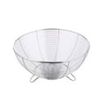 thumbnail image 1 of Tswift Countertop Wire Fruit Bowl, Large Stainless Basket for Kitchen – Fruit, Veggie & Snack Storage, Open Design, Rustproof Metal, 1 of 9