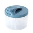 thumbnail image 1 of Formula Dispenser, Tswift Baby Milk Powder Formula Dispenser Baby Formula Container Baby Milk Powder Dispenser Pots Travel Formula Container to Go Pink Formula Container for Home Blue, 1 of 9