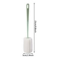 thumbnail image 1 of Tswift Long-Handle Sponge Bottle Brush, 10 Inch Reach for teen Bottles, Tumblers, Vases, Soft Pp+Sponge Head, Non-Scratch Kitchen Cup Cleaner, 1Pc Long Handle Brush, 1 of 2