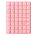 thumbnail image 1 of Tswift Silicone Alphabet Molds for Chocolate Candy Jelly, Classic Collection Letter Trays for Diy Cakes, Ice Cubes, Crayons, Holiday & Birthday Party Favors, Bpa-Free Oven Freezer Safe, 1 X Mold, 1 of 1