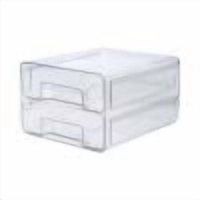 Tswift Stackable Pull-Out Fridge Organizer Drawer with Vent Lid & Drain Tray, Clear Plastic Produce Saver for Fruit, Veg, Deli, Freezer & Pantry, Bpa-Free, 12.5"X6.7"X5.5", 1 Storage Box