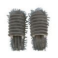 thumbnail image 1 of Tswift Washable Mop Slippers, Lazy Mop Slippers, Detachable Microfiber Slippers, Mop Shoes Dusting Slippers, Floor Cleaning Slippers for Home Office Kitchen Floor Dust Dirt Clean, Gray, L, 42-44, 1 of 1