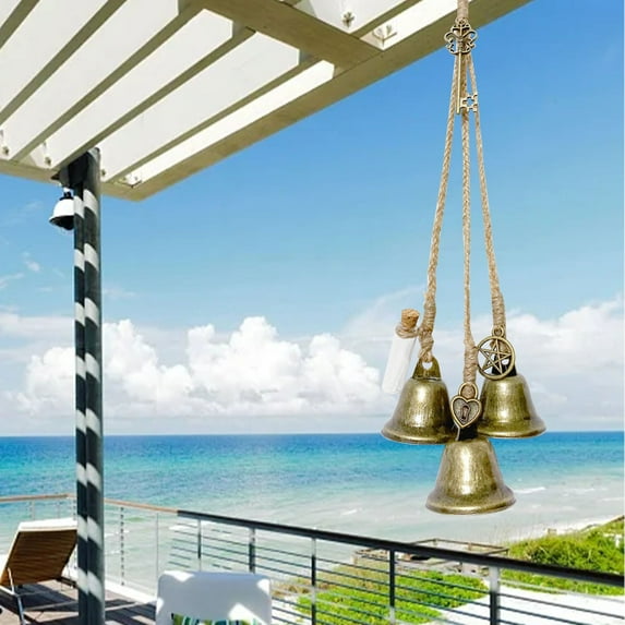 Tswift Wind Chimes for Outside | Witch Bells 1 Pieces Door Knob Hanger Witchcraft Decor Wind Chimes Positive Energy Decor Home | Twine Wind Chime