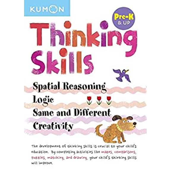 Pre-Owned Kumon Thinking Skills Pre-K (Paperback) 099892198X 9780998921983