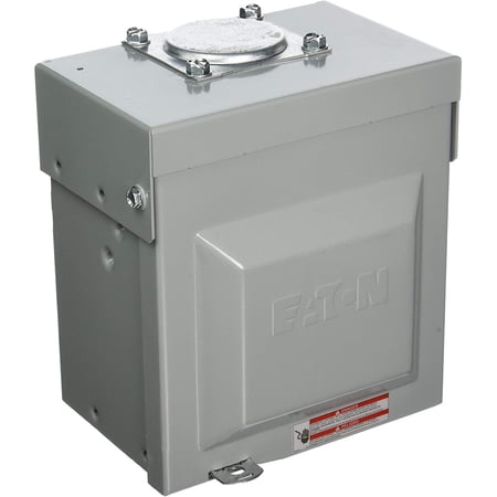 Eaton Corporation RV Utility Power Outlet TT30R Receptacle - 30 Amps - Gray — Indoor & Outdoor Use, NEC-Compliant