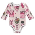 thumbnail image 1 of Ttddzy 100% Cotton Baby Bodysuits, Long sleeves with drop shoulders Design, Valentine's Day Background for 3-24M, 1 of 6