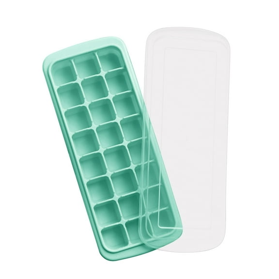 Ttybhh Ice Tray Clearance, Ice Cube Mold Promotion! 24 Cubes Silicone Ice Tray Silicone Ice Cubes Tray for Freezer Jelly Cubes Mold Tray Green