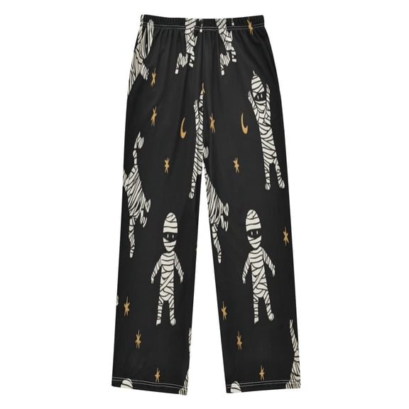 Ttyddzy Halloween Patterns Printed Boy's Pajama Pants, Cotton-like Modal for Spring/Autumn