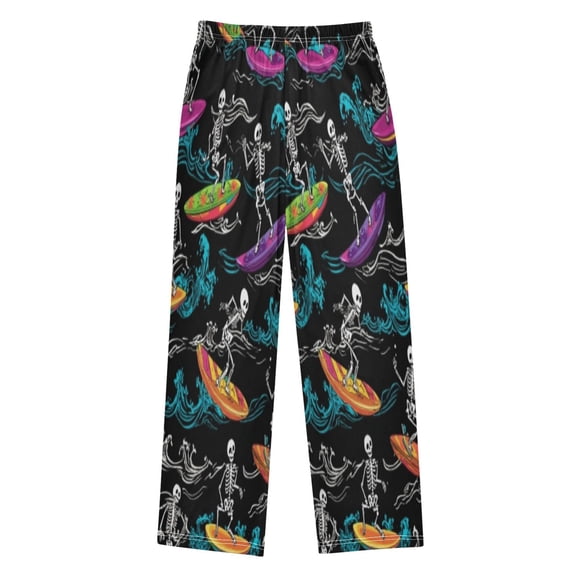 Ttyddzy Skating Printed Boy's Pajama Pants, Cotton-like Modal for Spring/Autumn