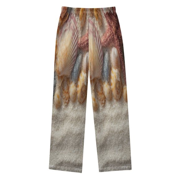 Ttyddzy Soft Sandy Texture Printed Boy's Pajama Pants, Cotton-like Modal for Spring/Autumn