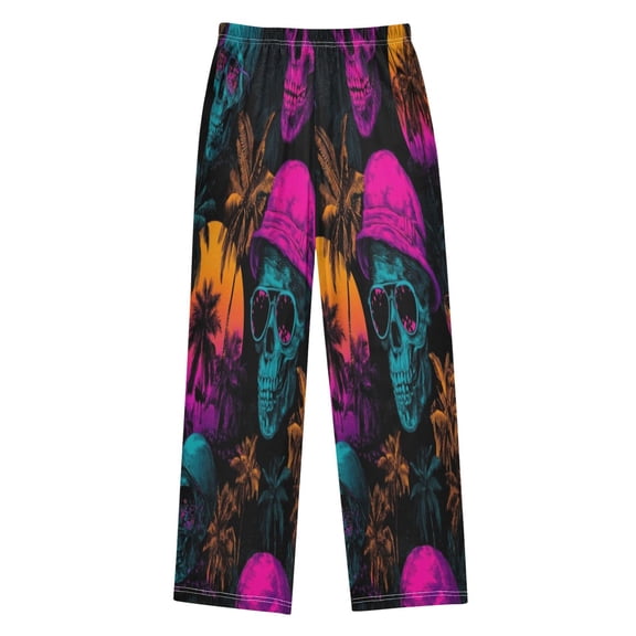 Ttyddzy Wearing A Hat Printed Boy's Pajama Pants, Cotton-like Modal for Spring/Autumn