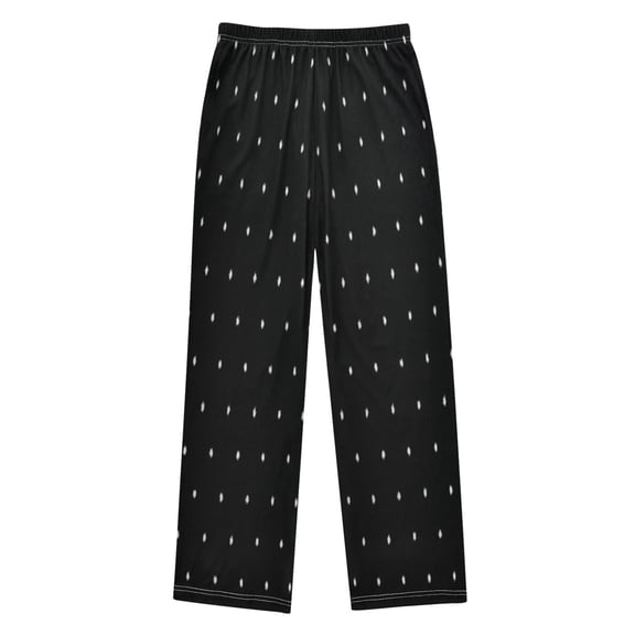 Ttyddzy White Dots Printed Boy's Pajama Pants, Cotton-like Modal for Spring/Autumn