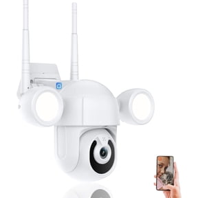 Tu Smart Life Security Camera with Courtyard Floodlight,1080P HD, Auto Tracking