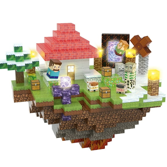 TuKIIE 200PCS Magnetic Blocks Building Toys Set, Light Up Magnet Cubes, 3D Magnetic Building Blocks for Kids Boys Girls Ages 3+, STEM Sensory Christmas Birthday Present Construction Toys