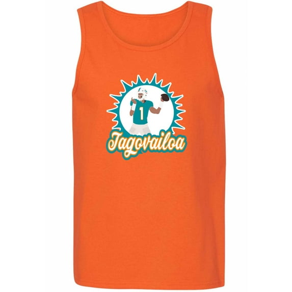Tua Tagovailoa Logo Dolphins Tank Top