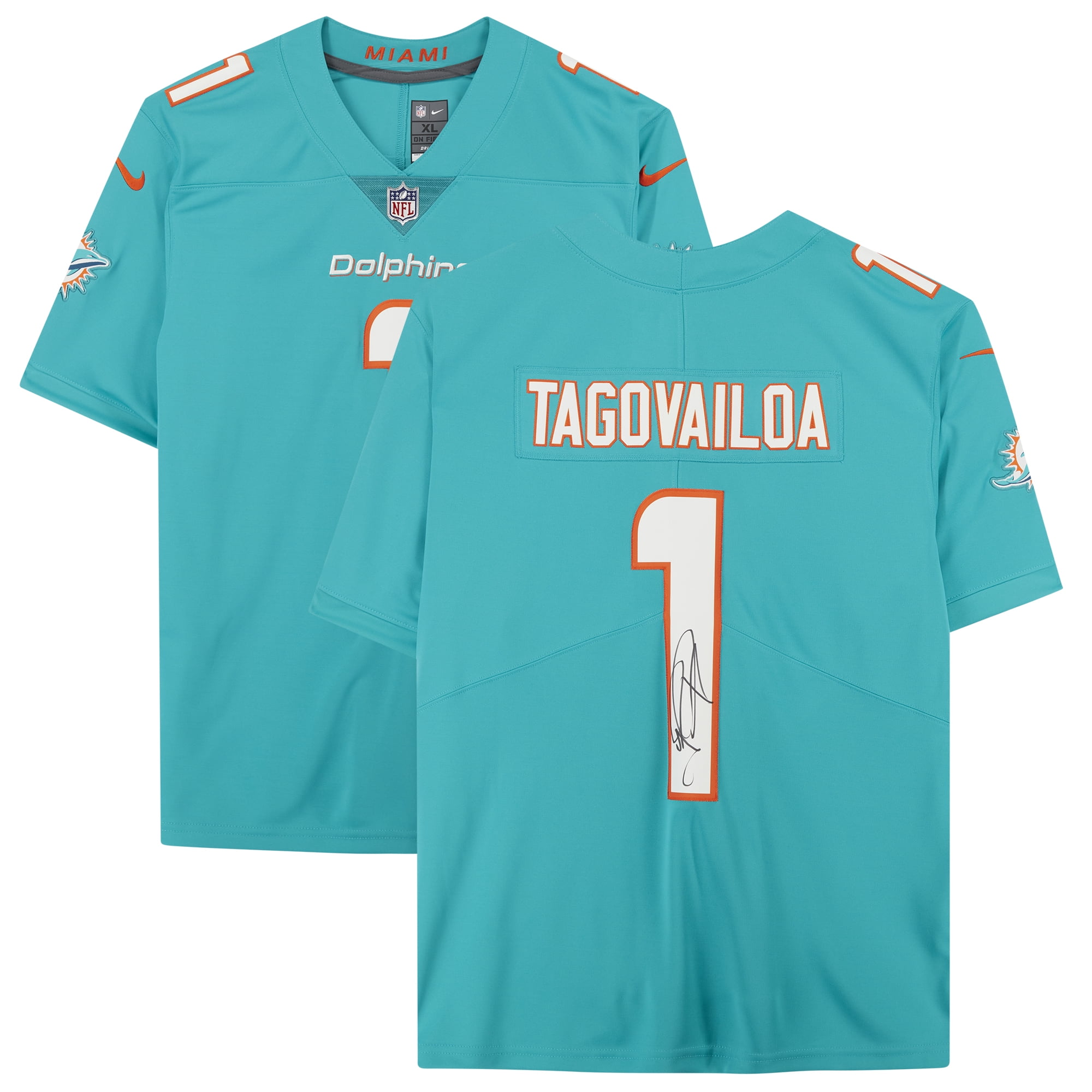 Tua Tagovailoa Miami Dolphins Men's Nike Dri-FIT NFL Limited Football Jersey