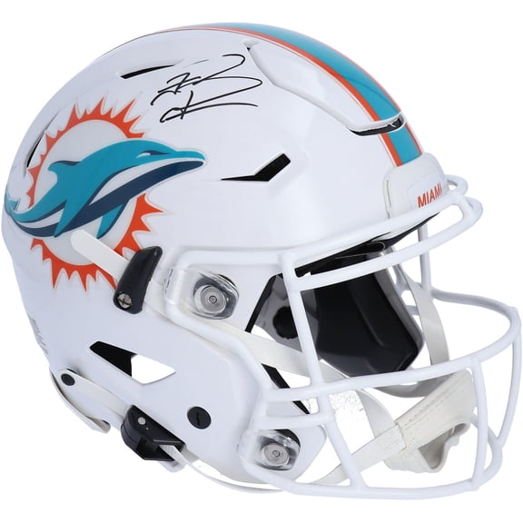 Tua Tagovailoa Miami Dolphins Autographed Riddell Speed Flex Authentic Helmet - Fanatics Authentic Certified