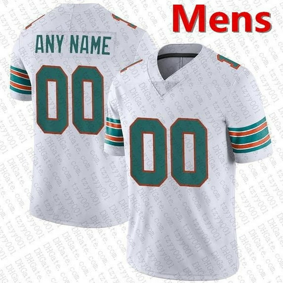 Tua Tagovailoa Tyreek Hill Jaylen Waddle Custom Football Jersey Dan Marino DeVon Achane Raheem Mostert Jevon Hollands Xavien Howard Andrew Van Ginkel Jalen Ramsey