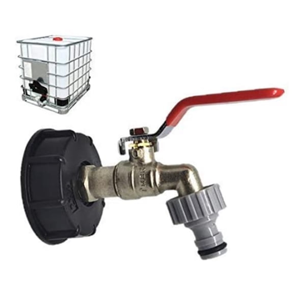 Tub Adapter,1/2 ''tap Outlet Ibc Tub Adapter Outlet Valve Tap Adapter 1/2 ''tap Adben Rookin Brewel