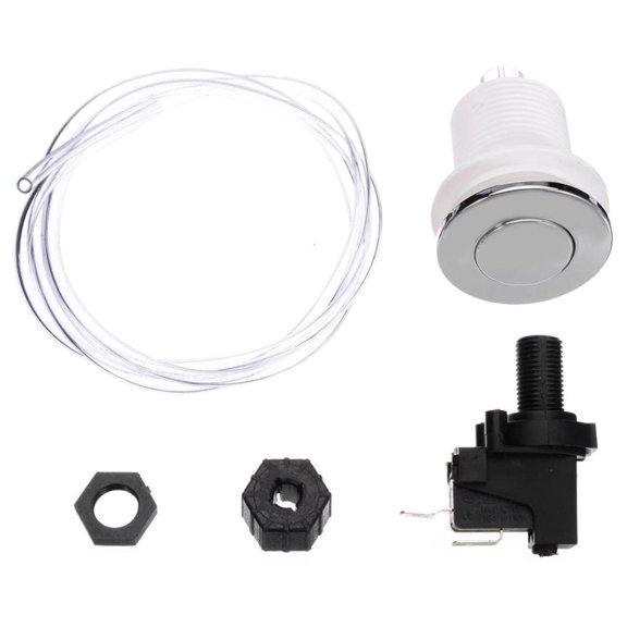 Tub Disposal Tubing Pneumatic Air Pressure Switch Knob Kit Home Tools