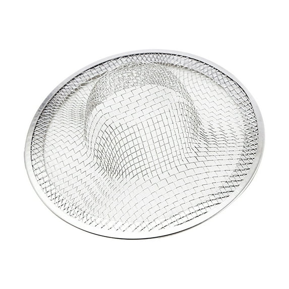 Clearance Strainers under $5,3PACK Stainless Steel Slop Basket Filter Trap Mesh Metal Sink Drain Strainer Heavy Duty Drain Stoppers