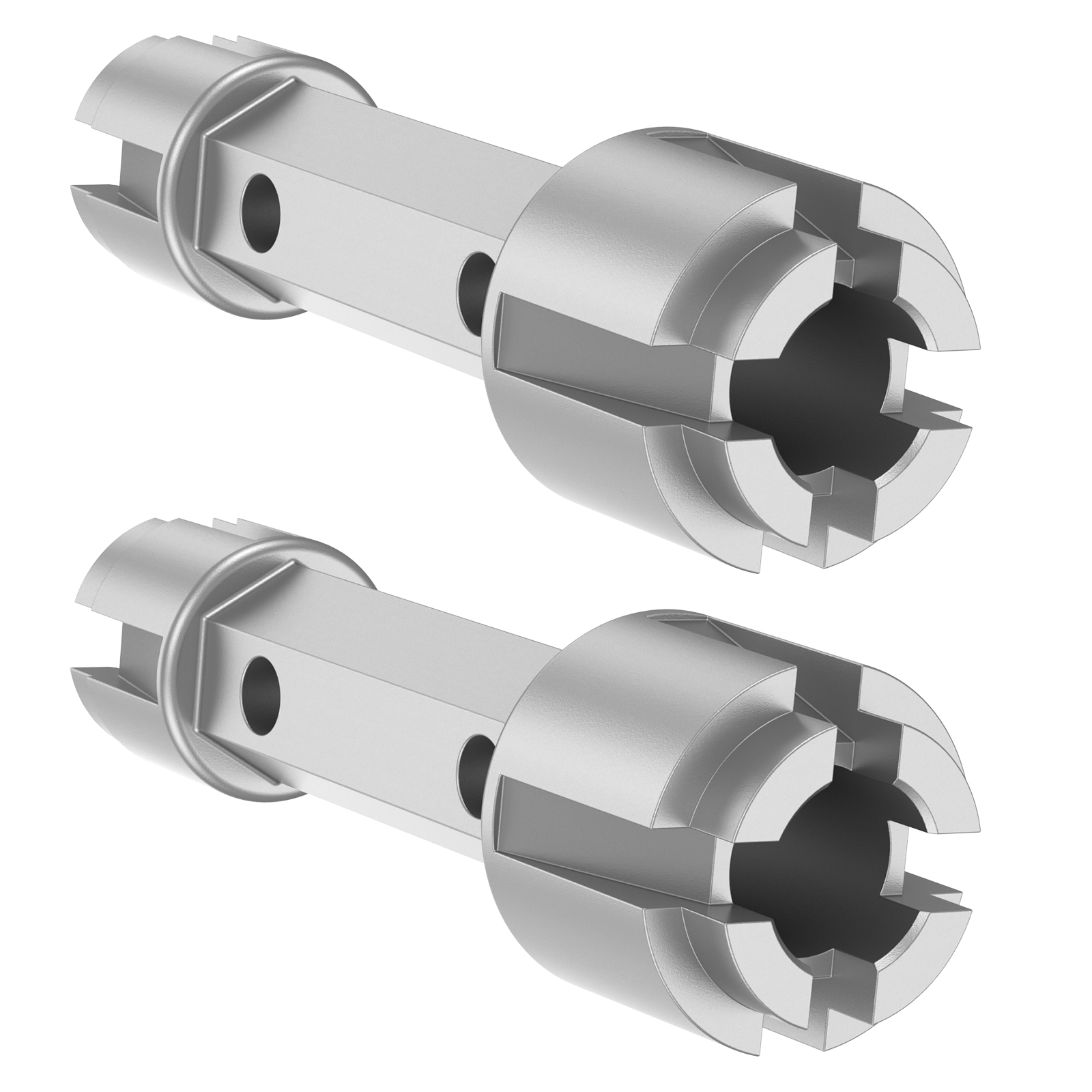 Solid Aluminum Alloy Tub Drain Remover Wrench – Double-Sided Design For Bath & Kitchen Drains
