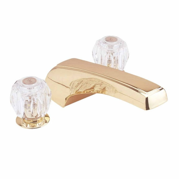 Tub Faucet Bathroom Tap Bright Solid Brass bathtub 2 Handles Deck Mount| Renovators Supply