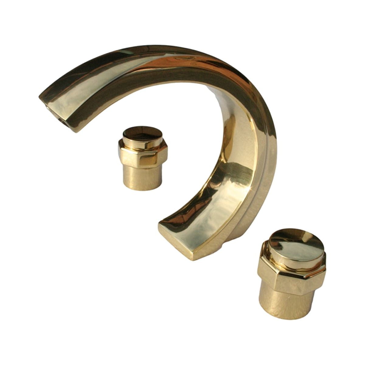 Tub Faucet Bathroom bathtub Tap Heavy Brass C-Style Centerset Deck Mount| Renovators Supply