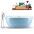 thumbnail image 1 of Tub, Faucet and Tray Set Streamline 59" Freestanding NH804-120, 1 of 1