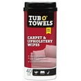 thumbnail image 1 of Tub O' Towels Carpet & Upholstery Cleaning Wipes - Heavy Duty Stain Remover - 40 Count, 1 of 6