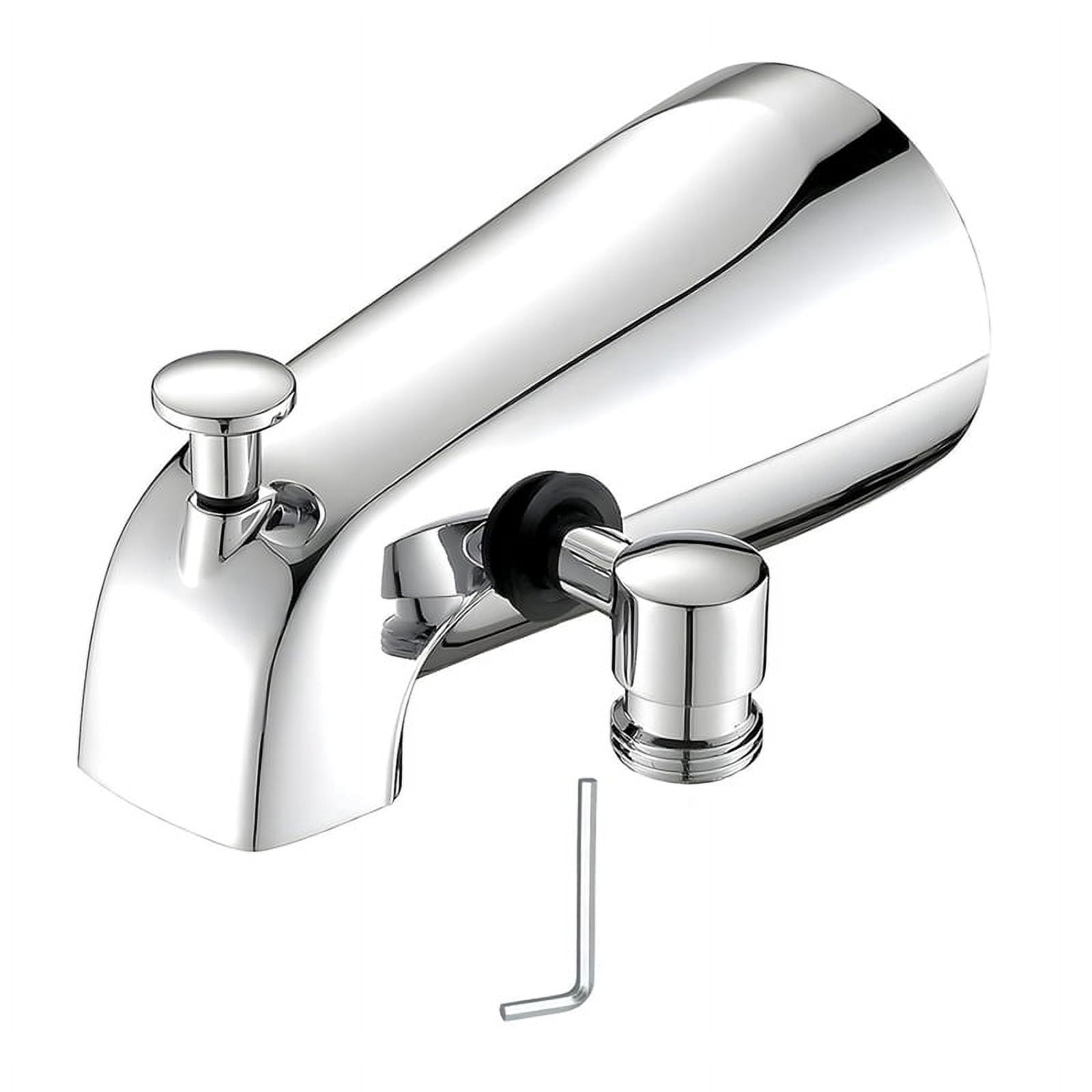Tub Spout with Diverter, Bathtub Faucet with Shower Diverter and Hex ...