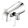 thumbnail image 1 of Tub Spout with Diverter, Bathtub Faucet with Shower Diverter and Hex Wrench Fits 1/2 Inch Copper Tube, 5.3 Inch, 1 of 7