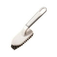 thumbnail image 1 of Tub & Tile Cleaner Brush | Shower & Bathroom Cleaning Tool | Flexible Head for Grout, Bathtub, Toilet & Floor | 1PC White/Green Plastic Brush | 6.3x5.12x1.77in, 1 of 7