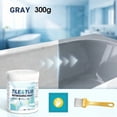 thumbnail image 1 of Tub & Tile Touch Up Gloss White Paint Kit 300ml - Bathroom Surface Refresh, Ceramic, Fiberglass,for Bathroom, Kitchen, Toilets, 1 of 6