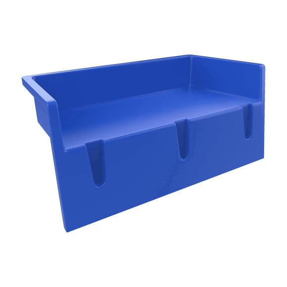 Tub Topper® - The Bathtub Splash Guard Play Shelf - Blue, Mini