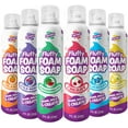 thumbnail image 1 of Tub Works Fluffy Foam Soap Variety 6 Pack, Gentle, Cleansing Kids Bath Soap, Fruity, Fun Bath Colors, 1 of 8