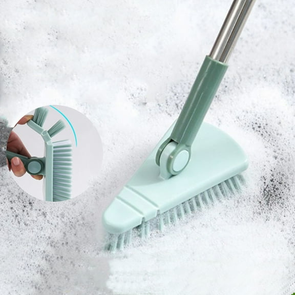 Tub and Tile Scrubber, Tub Cleaning Brush ,Shower Cleaning Brush with Long Handle for Cleaning Bathtub, Glass, Bathroom, Wall, Bathtub Floor