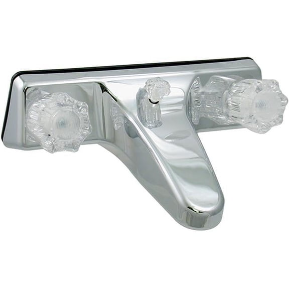 Tub with Shower Spout Diverter Plastic, Chrome