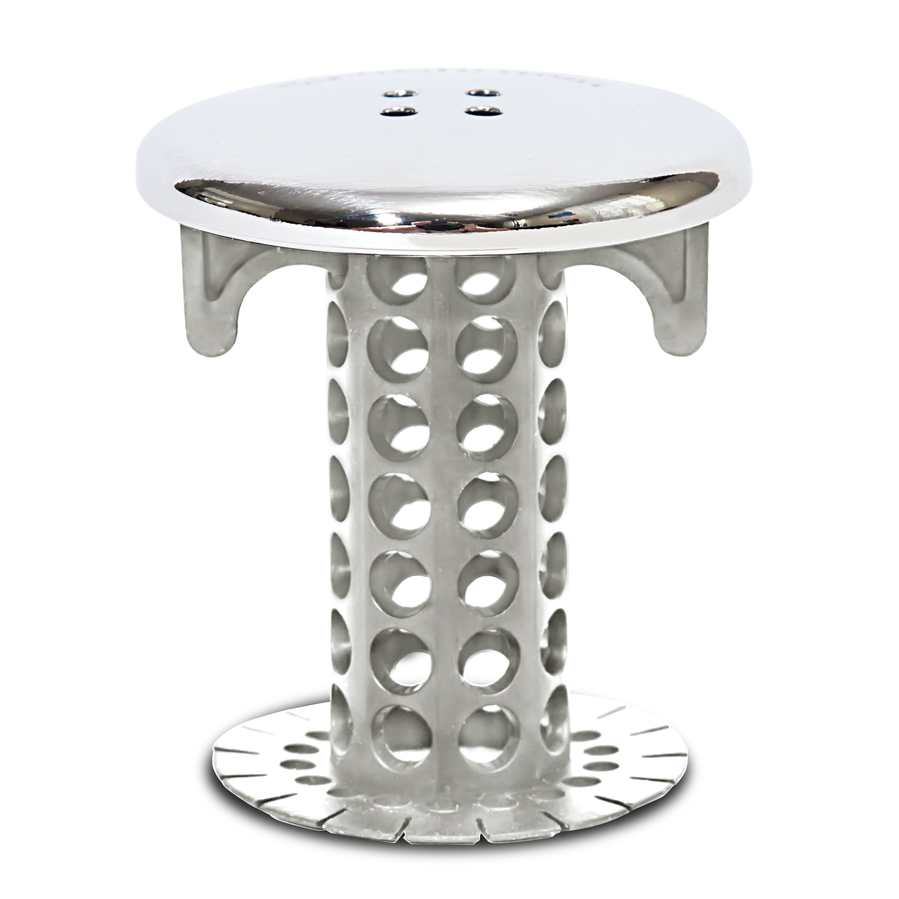 TubShroom Hair Drain Catcher for Bathtub - Silver Edition ASOTV