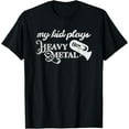 thumbnail image 1 of Tuba Band Mom for Women My Kid Plays Heavy Metal T-Shirt, 1 of 4