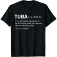 thumbnail image 1 of Tuba Definition Music Instrument Marching Band T-Shirt, 1 of 4