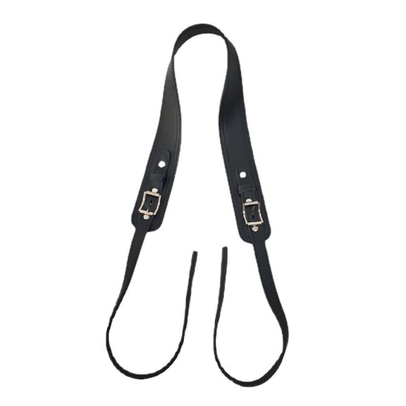 Tuba Strap Adjustable Leather Tuba Belt Comfortable Padded Tuba Belt Hugging Strap Gift for Musicians Easy to Use