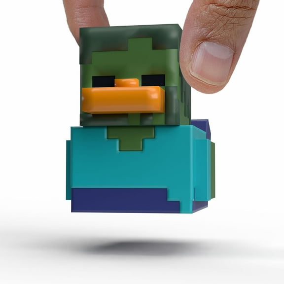TUBBZ Mini: Minecraft - Zombie Cosplaying Rubber Duck Vinyl Figure