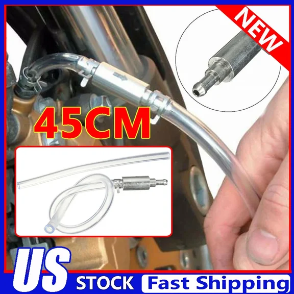 Tube Bleeding Motorcycle/Car Clutch Brake Bleeder Hose One Way Valve Tool Kit Gn