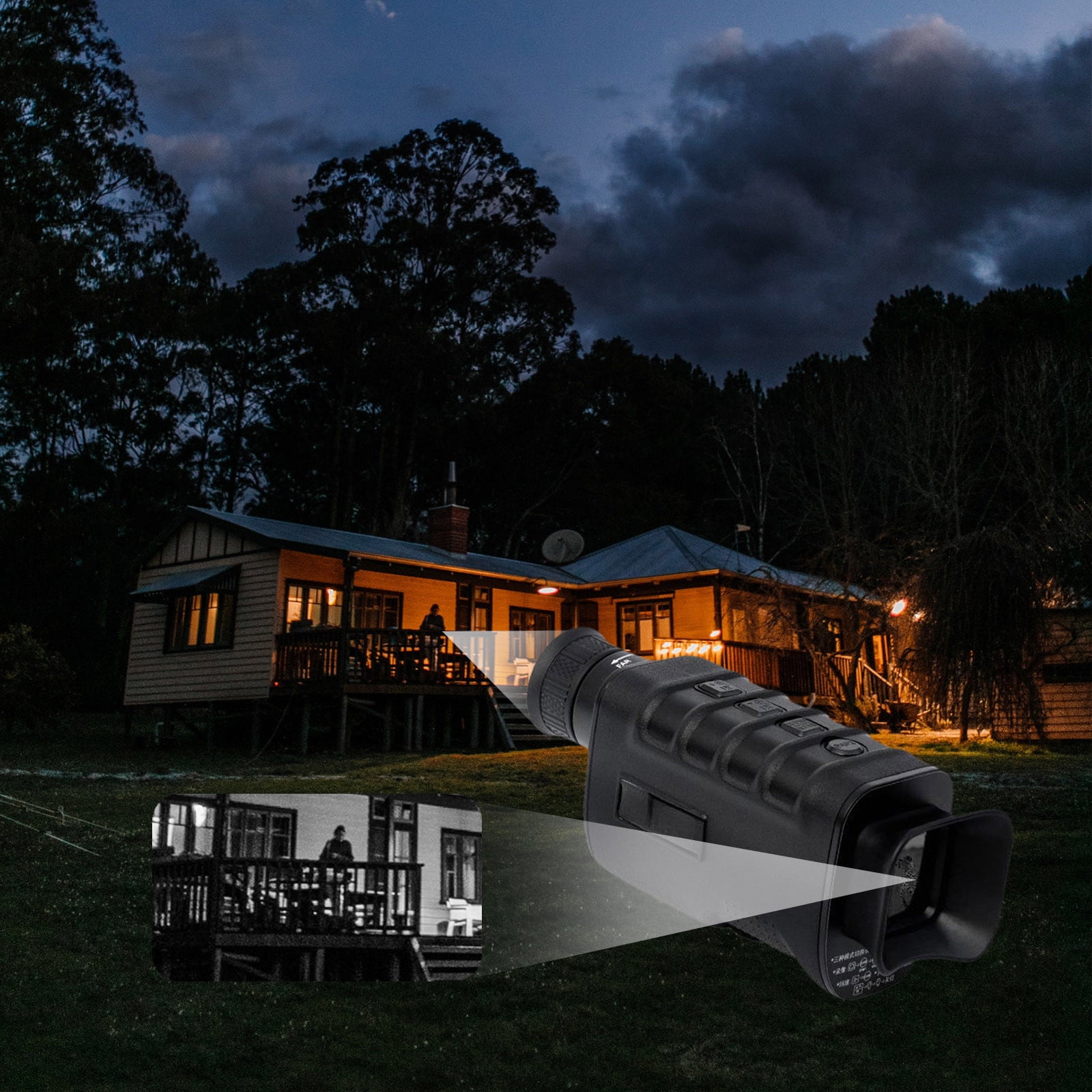 Tube Night Vision HighDefinition Night Vision Binoculars Infrared