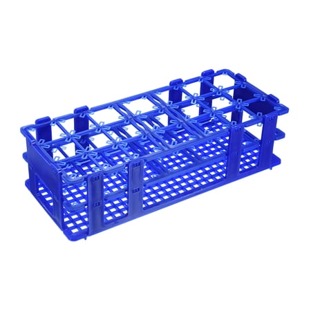 Tube Rack Detachable Polypropylene 21-Well Blue for 50ml 2 pcs
